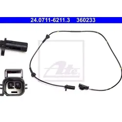 ATE ABS Sensor VOLVO 24.0711-6211.3 30773740,9467580 Drehzahlsensor,Raddrehzahl Sensor,Drehzahlgeber,ESP-Sensor,Sensor, Raddrehzahl