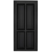 SOTech Orga-Box VII Besteckeinsatz schwarz 30 cm