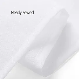 HAYRETS Duschvorhang 250 x 230 cm weiß