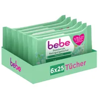 Bebe Belebende Reinigungstücher gründlich reinigende Abschminktücher mit Jojobaöl &