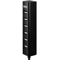 Unitek HUB 7x USB 2.0 (schwarz)