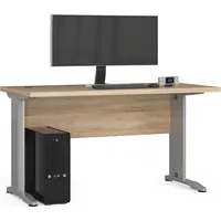 Akord - Pc-schreibtisch Bm135 in der Farbe Sonoma-Eiche B135 x H76 x T60 cm