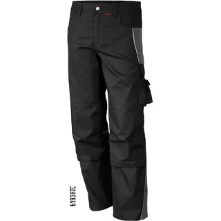 Arbeitshose QUALITEX PRO MG 245 Schwarz/Grau Gr. 50