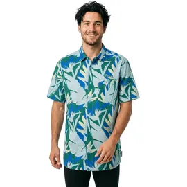 O'Neill Print Kurzarmhemd Blue Tropicana XXL