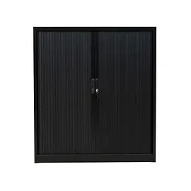 Gürkan Rollladenschrank 120 x 46 x 135 cm schwarz