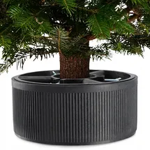 Kadax Weihnachtsbaumständer, Christbaumständer Baumhöhe bis 150cm, Graphit)