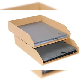 Exacompta 14602E 2x Set 2 Ablagekörben OfficeByMe Beige