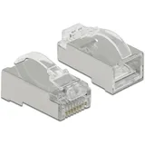DeLock 86474 Drahtverbinder RJ-45 Crimp+Cut+Curve Stecker Cat.6, STP 20) Stück