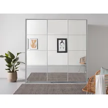 Rauch »Oteli«, mit Spiegelfront und Passepartout optional mit Beleuchtung grau