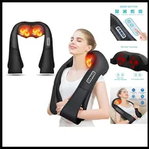 Shiatsu Nacken- und Rückenmassagegerät mit Wärmefunktion - Ideal für Entspannung