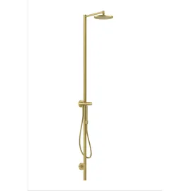 Hansgrohe Axor Starck Nature Duschsäule Set mit Kopfbrause 240 1-jet Brushed Brass 12670950