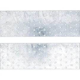 BGS Stahl-Lochplatten-Satz 300 x 100 x 2 mm 2-tlg.