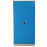 PROREGAL Stahlschrank Bee | HxBxT 195x92x60 cm | Grau-Hellblau