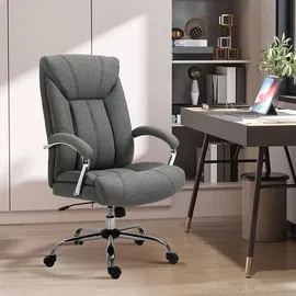 Vinsetto Schreibtischstuhl grau