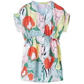 vidaXL Kinderkleid Grün 116