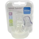 MAM Sauger Größe 1 0+ Monate Silikon