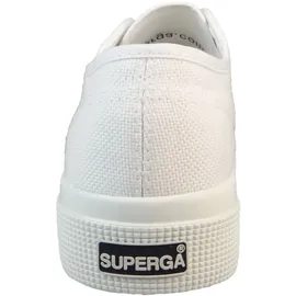 SUPERGA Damen Plateau Sneaker - Blau,Rot,Weiß - 39