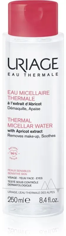 Uriage Hygiène Thermal Micellar Water - Sensitive Skin Mizellen-Reinigungswasser für empfindliche Haut 250 ml