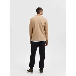 Selected SLHJACKIE Sweatjacke Herren Beige L