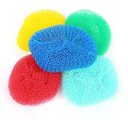 50x Topfreiniger aus Kunststoff farblich sortiert 9,5 cm Durchmesser