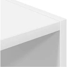 vidaXL Sideboard 90 x 30 x 90 cm weiß