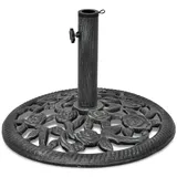vidaXL Schirmständer Gusseisen 12 kg 48 cm Grün