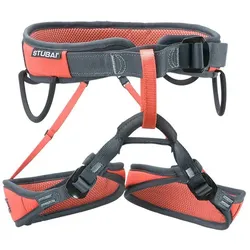 Stubai Triple Herren Klettergurt rot-schwarz S-XL