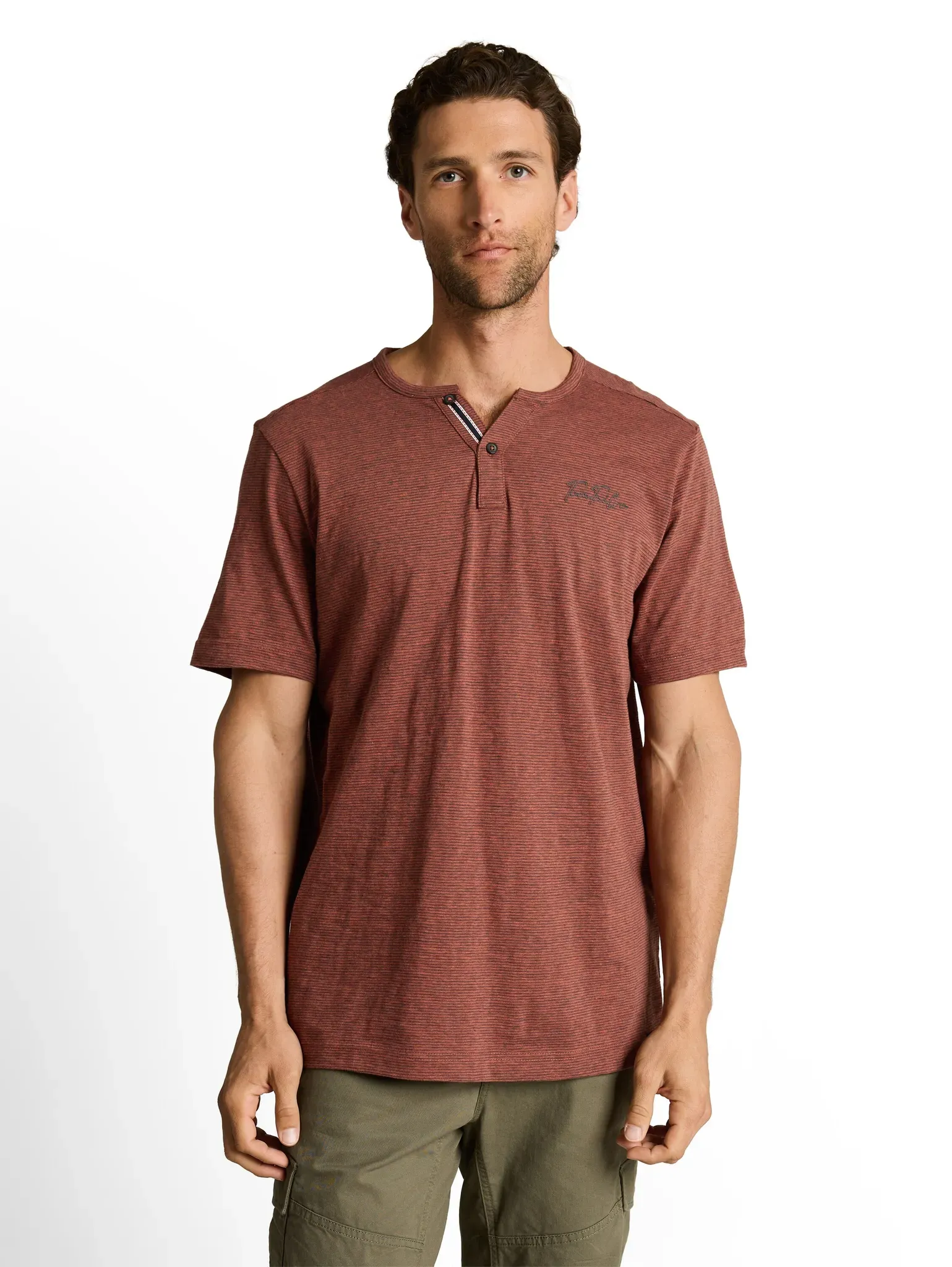 T-Shirt TOM TAILOR, Jungen, Gr. 3XL, orange tarmac grau fine stripe, Single Jersey, Obermaterial: 60% Baumwolle, 40% Polyester, gestreift, regular fit normal, Rundhals, gerader Abschluss, Shirts T-Shirt, mit Schriftzug