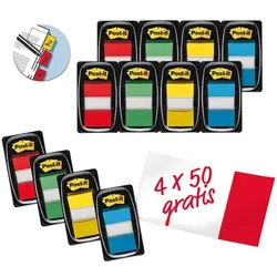 Post-it Index 12x Haftstreifen »Index« 43,2 x 25,4 mm transparent, 4.32x2.54 cm