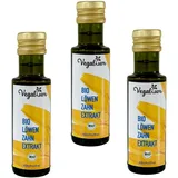 3 er Pack Vegablum Bio Löwenzahn Extrakt - Flüssig 3x 100 ml - Vegan -ohne Zusätze Alkoholfrei - zuckerfrei - Dandelion