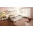 OTTO home Schlafzimmer-Set HOME AFFAIRE "Konrad" Schlafzimmermöbel-Sets weiß (weiß, kirschbaumfarben) Komplett-Schlafzimmer Komplettschlafzimmer Schlafzimmer mit 5-trg. Kleiderschrank, Bett 180200 cm und 2 Nachttischen