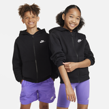 Nike NSW Club Fleece Sweatjacke Kinder, schwarz, 128/134
