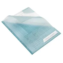 Leitz Prospekthüllen CombiFile DIN A4 blau genarbt 0,20 mm, 5 St.