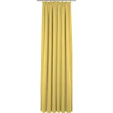 ADAM Audio Vorhang ADAM "Uni Collection light" Gr. 4, gelb (hellgelb), B:145cm H:245cm, Baumwolle (Bio-Baumwolle), Gardinen, aus 100% Bio-Baumwolle
