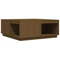 VidaXL Couchtisch Honigbraun 100x101x40,5 cm Massivholz Kiefer