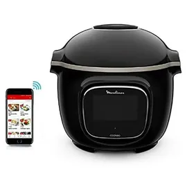 Moulinex Cookeo Touch Multicooker, intelligent, Hochdruck Touch Connect WiFi Schwarz