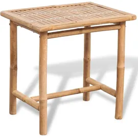 vidaXL Bambus Set 3-tlg. natur inkl. Auflagen
