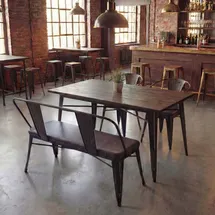 MCW Esszimmer-Set braun