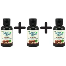 NOW Foods Better Stevia Liquid Extract, Hazelnut - 60 ml.