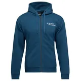 Black Diamond Mini Stacked Reißverschlusspullover - Indigo - XL