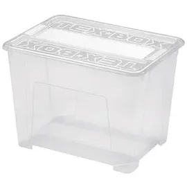 kompatible Ware Aufbewahrungsbox TexBox 38 x 28 x 27,2 cm 1-tlg. transparent