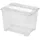 kompatible Ware Aufbewahrungsbox TexBox 38 x 28 x 27,2 cm 1-tlg. transparent