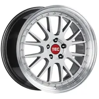 TEC Speedwheels GT EVO 8,0 x 18 5 x 110 ET35 MB65,1 Silber