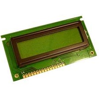 Display Elektronik LCD-Display Gelb-Grün 16 x 2 Pixel (B x T) 84 x 44 x 10.1mm DEM16217SYH-LY