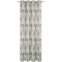 Wirth Vorhang WIRTH "Bray" Gr. 2, grün, B:132cm H:175cm, Jacquard, Baumwolle, Polyester, Gardinen