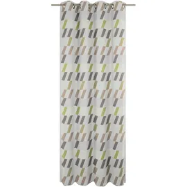 Wirth Vorhang WIRTH "Bray" Gr. 2, grün, B:132cm H:175cm, Jacquard, Baumwolle, Polyester, Gardinen