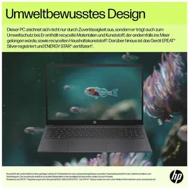 HP 15-fd0511ng Intel N100 4 GB RAM 128 GB SSD Win11 Home Natural Silver