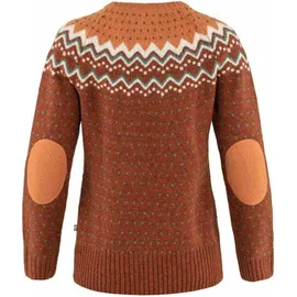 Fjällräven Övik Knit Sweater Autumn Leaf/Desert Brown L