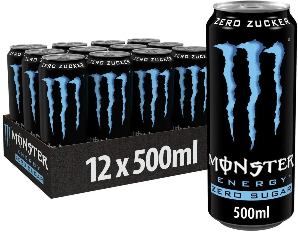 Preisvergleich Produktbild Monster Energy Zero Sugar Dose 12x0,5l