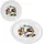 Mambocat Pizzateller Luigi Ø 30,5 cm mehrfarbig 2er Set